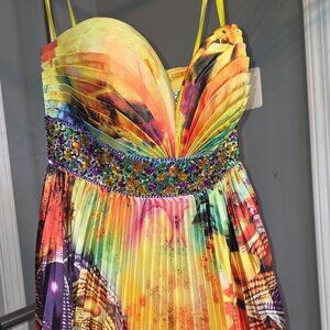 Evenings by Allure Strapless Dress | Size 10